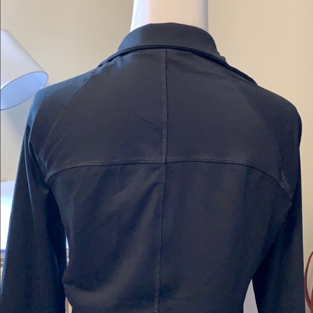 Balance Collection black full zip sleek jacket, M - Picture 6 of 9